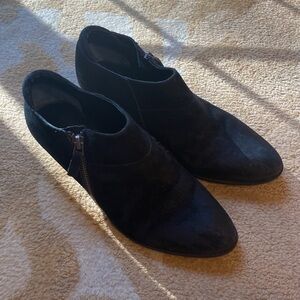Franco Sarto suede bootie! Perfect for fall.